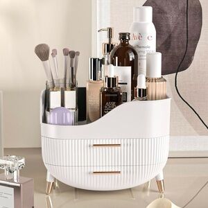 Makeup Organizer with Drawers,Skincare Organizer for Vanity, Cosmetic display